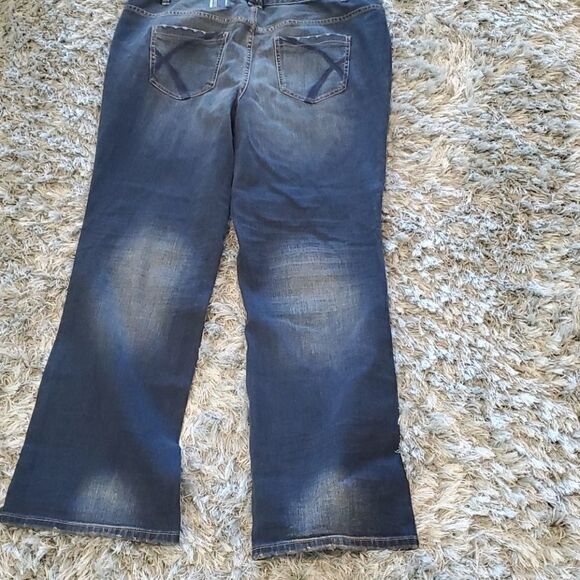 Lane Bryant Blue Distinctly Boot Cut Jeans - Picture 4 of 10